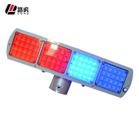 Luz de advertencia LED con semáforos de sirena amarilla