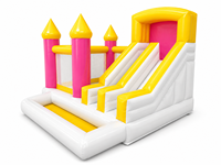 Châteaux gonflables JIALE pour enfants, structures de saut commerciales d'extérieur, toboggans en PVC, logo et couleur personnalisés, en vente