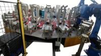 Drehtisch PU-Schaumstofflinie YP-12 für die Produktion von Autositz- und Sofakissen