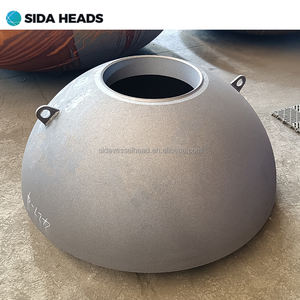 Têtes Hémisphériques Nucleaires SIDA Haute Pression Forgées Pressées à Chaud Certifiées ANSI/ASME ISO9001 Sablées et Acides, Fabriquées sur Mesure - Product Image 3