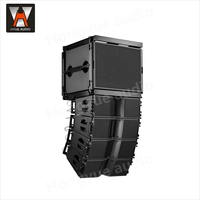 Sistema de Sonido para Exteriores Caja de Altavoz Impermeable K208 Line Array Pasivo de Doble 8 Pulgadas y 2 Vías Gabinete de Altavoz Vacío de Madera
