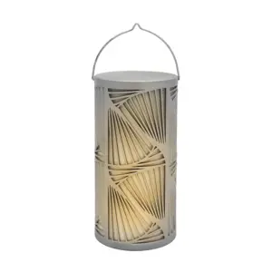 Lanterne portacandele in plastica di nuovo Design con luce a led senza fiamma per decorazioni per esterni per feste a casa