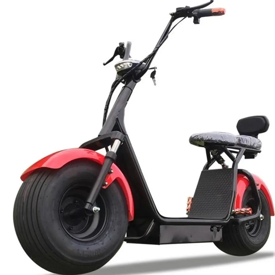 E-scooter Citycoco katlanabilir patentli teknoloji pürüzsüz çalışma çalışır sağ kutudan toptan fiyatlar