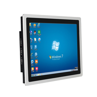 Écran tactile capacitif 17/19 pouces, processeur I5 Gen10, 8G+128G, HMI, VGA, USB, COM, ordinateur industriel, moniteur
