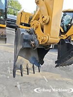 Mini-excavatrice CAT 307E2 d'occasion de 41,5 kW, importée du Japon, jaune, à faible consommation de carburant, pour travaux municipaux, de jardinage, agricoles et de construction en espaces étroits