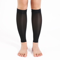 Nouvelles basse-jambières de compression respirantes en fil de charbon de bambou de haute qualité 610D 20-30 mmHg pour hommes et femmes