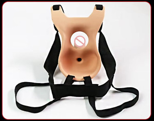 Großer <span class=keywords><strong>Dildo</strong></span> Tragbarer Vibrator Realistischer <span class=keywords><strong>Dildo</strong></span> Doppelte Stimulation Vaginal und Anal G-Punkt Männlich Weiblich Silikon Erwachsenen-Sexspielzeug - Product Image 3