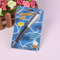 Nouveauté Cadeau de Fête : Gadget Farceur Choc Électrique en Forme de Stylo pour Amis – Blague Amusante pour Halloween