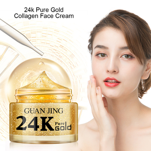 Crema Facial Brillante de Colágeno Dorado de 24K para Mujer, Crema Hidratante para Aligerar La Piel, Antiarrugas y Antienvejecimiento - Product Image 2