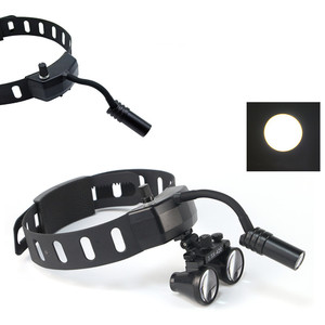 Lampe LED Dentaire Sans Fil 3W - Avec Filtre Pour Loupes Médicales - Neuf
