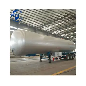 58 metreküp sıvılaştırılmış petrol gazı propan C3H8 bütan C4H10 LPG tankı C3H6 Butene C3H8 yarı römorklar