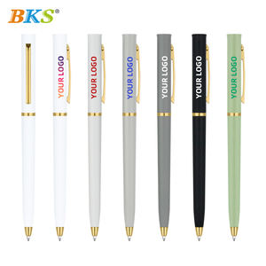 カスタムプロモーションオフィスジェルインクジェルペン金属学生スタイルスクール用品クリスマスギフトロゴ付き - Product Image 1