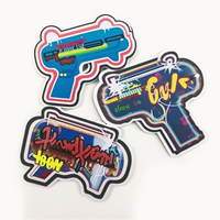 Logo personnalisé emballage mat anti-odeur fermeture éclair sacs d'emballage de bonbons avec fenêtre forme spéciale 3g 7g fermeture éclair sacs en mylar découpé à l'emporte-pièce