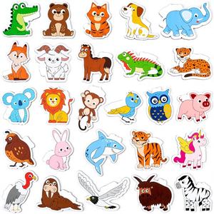 Aimants pour enfants, animaux mignons de A à Z, aimants pour réfrigérateur pour les tout-petits de 2 à 5 ans, grands aimants éducatifs, personnalisation OEM - Product Image 1