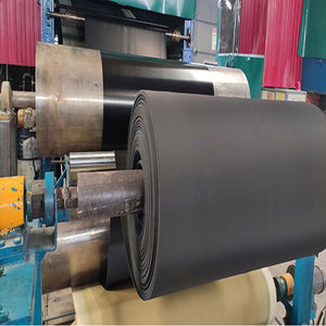 인기 판매 고품질 3~8mm 두께 블랙 레드 그린 미끄럼 방지 방수 미세 골지 주름 고무 바닥 매트 시트 롤 - Product Image 6