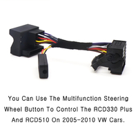 Adaptateur décodeur Canbus pour bouton de commande multifonction du volant RCD330 RCD360 pour VW Golf 5 6 Jetta MK5 Touran Caddy