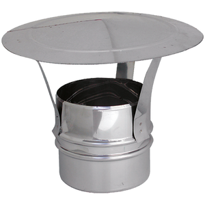 L'équipement économiseur d'énergie partie la cheminée en forme de chapeau chinoise ronde de 120 mm - Product Image 1