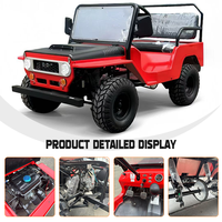 Mini Jeep à essence 110-150cc, moto tout-terrain à 4 roues, véhicule utilitaire pour enfants/adultes, buggy pour les loisirs en plein air, utilisation à la ferme