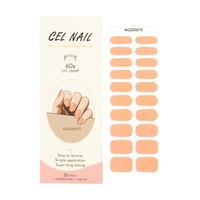 Autocollants d'ongles en gel UV semi-durcis longue durée, très populaires / Wraps d'ongles en gel à presser / Tiktok NG200045/NG200046/NG200070