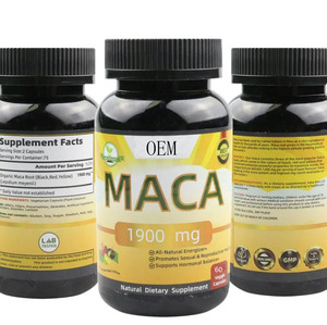 <span class=keywords><strong>100</strong></span>% Capsules naturelles de qualité supérieure Maca Energy Boost Hormonal Balance Suppléments Produits de beauté toniques pour adultes 60 Capsules - Product Image 2