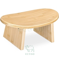 Tabouret de méditation en bambou Banc de méditation confortable pour des exercices de respiration détendus Tabouret de yoga robuste Banc de prière