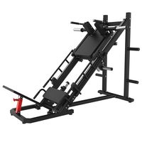 JIAQUANLONG Appareil de musculation professionnel 4-en-1 pour fessiers, jambes et quadriceps, incluant Leg Press et inclinaison à 45°