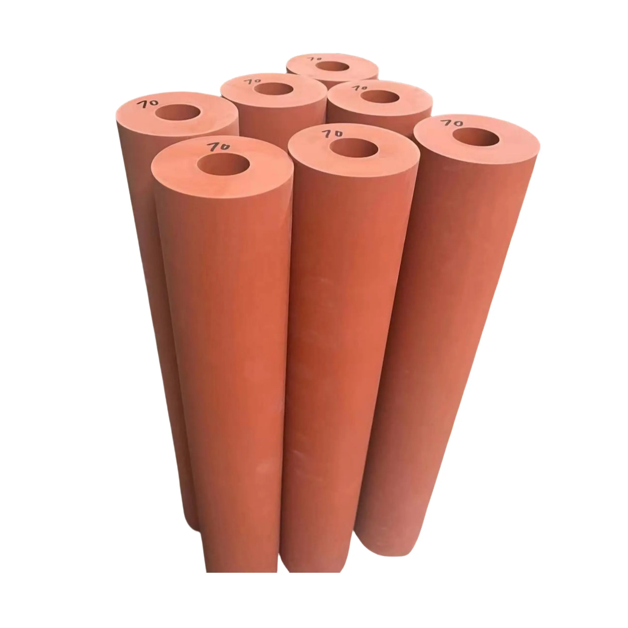 china wholesale 10 rubber coated roller printing rubber rollers