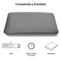 Kühlendes Gel-Memory-Foam-Kissen, faltbar, atmungsaktiv, Anti-Schnarch, orthopädisches Nackenkissen, OEM, verstellbar, ergonomische Kontur, Nackenstütze