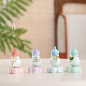 Ensemble d'ornements en céramique en forme de gourde tournée au fil, décoration d'intérieur, cadeau, fabriqué en Chine - Product Image 4