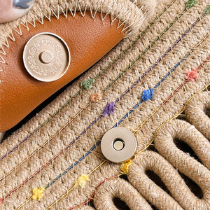Sac de plage en paille pour les vacances d'été 2026, nouveau style, grande capacité, sac à main tissé, sac à bandoulière, sac fourre-tout - Product Image 2