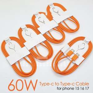 Câbles de charge rapide Type C vers Type C, cordon de données, chargeur rapide, câbles de téléphone pour Phone15 16 17 - Product Image 6