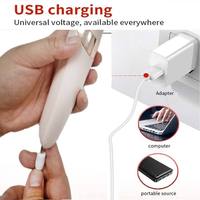 Outil de pédicure pour pieds rechargeables Usb avec 2 têtes de rouleaux remplaçables