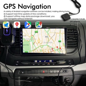 Autoradio Android 13 pour Citroën Jumpy Space Tourer, Peugeot Expert Traveler, Toyota Proace 2016 - 2021, GPS Carplay - Product Image 4