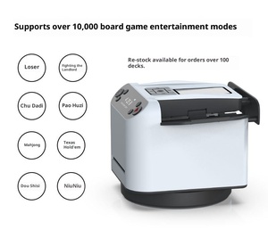 KUBIXION Max6 2 en 1, Barajador <span class=keywords><strong>de</strong></span> <span class=keywords><strong>Cartas</strong></span> Automático, Rotación <span class=keywords><strong>de</strong></span> 360/180 Grados, Sin Atascos, Ultra Silencioso, Pantalla LCD, 5200 mAh, Distribución Ajustable, ABS - Product Image 6