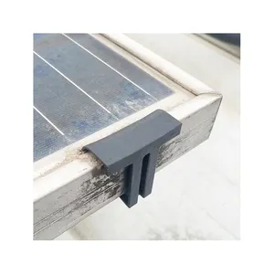 Großhandel Solarmodul Zubehör Solar panel Wasser führungs clip Photovoltaik-Modul Staub wasser führung Entwässerung sclip
