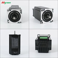 Motor Stepper Terintegrasi Loop Tertutup 2 Fase Nema23 2/3N.m 36V 3A/4A 1000PPR Kit Driver untuk Robot Industri Langsung dari Pabrik