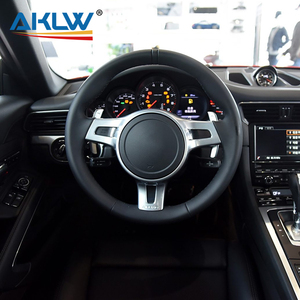 Cubierta decorativa para volante de fibra de carbono a <span class=keywords><strong>precio</strong></span> de fábrica con envoltura completa para <span class=keywords><strong>Porsche</strong></span> <span class=keywords><strong>911</strong></span> 2010-2015 - Product Image 3