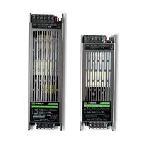 Driver LED sans ventilateur WHOOSH DALI dimmable 300W 24V 12.5A IP20 pour éclairage intérieur commercial, bureaux et hôtels