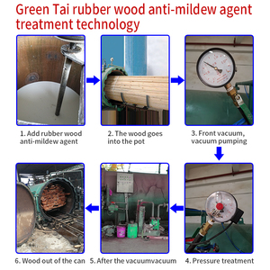 Kit de traitement de conservation du bois d'hévéa comprenant un agent <span class=keywords><strong>anti</strong></span>-<span class=keywords><strong>moisissure</strong></span>, du borax et de la <span class=keywords><strong>javel</strong></span> pour une protection complète - Product Image 2