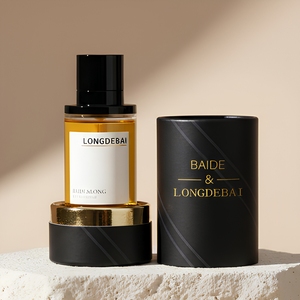 Custom Luxury Cylinder High Quality Magnetic Cap Perfume <b>Empty</b> <b>Bottles</b> 30ml 50ml 100ml Round Perfume <b>Bottles</b> With Magnet Cap - Product Image 2