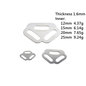 Hebilla Deslizante Triangular Ajustable de <span class=keywords><strong>Metal</strong></span> para Correas de <span class=keywords><strong>12mm</strong></span>, 15mm, 20mm y 25mm - Product Image 1