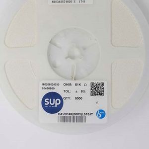 Whole Sale CAV8P4R 0603L513JT 8P4R_0603 Resistors Chip Resistor Arrays SMD Resistor Networks - Product Image 1