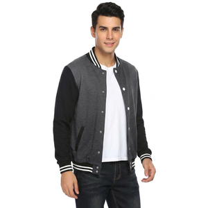 Vestes universitaires personnalisées de haute qualité à prix de gros, avec logo sur mesure, fabrication de qualité supérieure, manches longues, tissu de bonne qualité. - Product Image 1