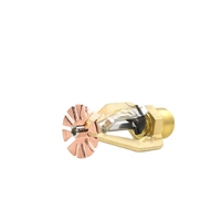 Tête de sprinkler anti-incendie à haute pression en cuivre à réponse rapide, système de sprinkler automatique, 3/4" Wosen Ws personnalisable