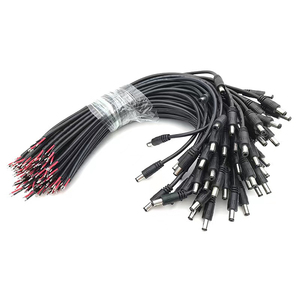 5.5*2.1mm Male to Female 12V 24V Dc 5.5mm Jack Plug <b>Cable</b> Dc Extension 5.5*2.1mm DC <b>Power</b> <b>Cable</b> - Product Image 3
