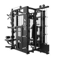Equipo de Gimnasio DN109, Estación Multifuncional, Máquina Smith, Equipo de Ejercicio