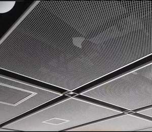 Personalizzazione Taglio Saldatura Piegatura Rete Metallica Espansa a Trama Semplice Rivestimento per Soffitto Moderno in Metallo Espanso - Product Image 2