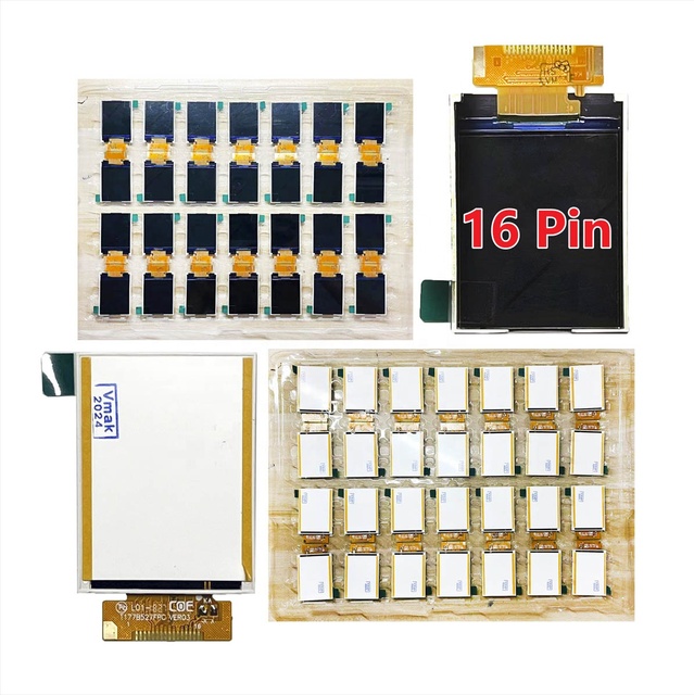 Factory Hot Selling 16 17 20 24 37 Pin LCD Screen Digitizer Assembly Replacement for TECNO T528 for Itel2160 Mobile Phone Lcds