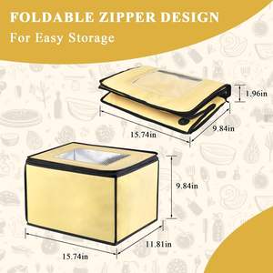 Sauerteig-Starter-Kit Wärmer, stabiler und langlebiger Teig prüfkasten Beheizter Brot prüfer Faltbrot prüfer - Product Image 3