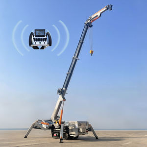 Mini-grue araignée compacte sur chenilles 3t 5t 8t, grue à flèche articulée hydraulique, diesel, électrique, CE Euro 5 EPA, avec flèche de reprise - Product Image 5